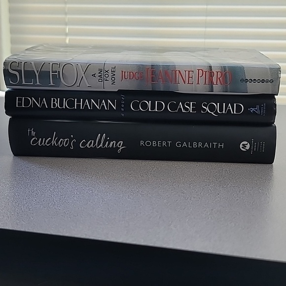 J.k.Rowling, Edna Buchanan &‎ Jeanie Pirro Mystery Crime  Trio Book Bundle - Picture 5 of 5